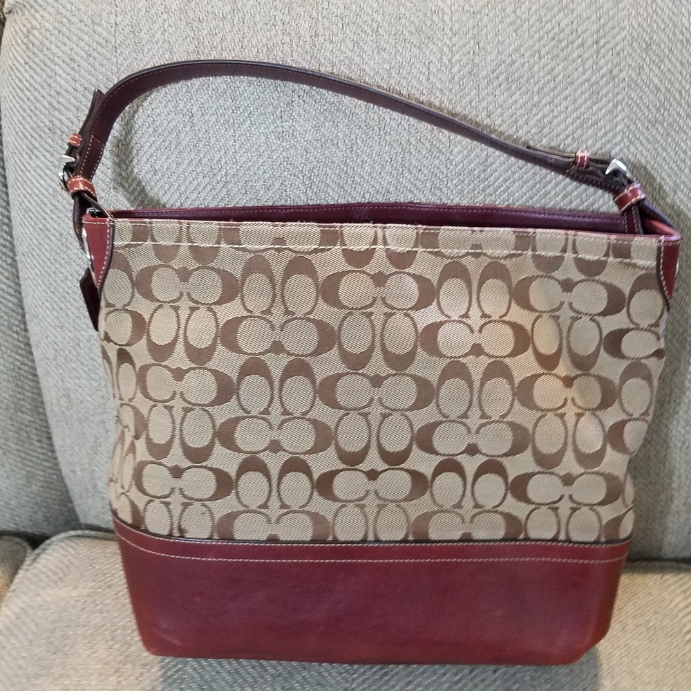 Coach bucket bag